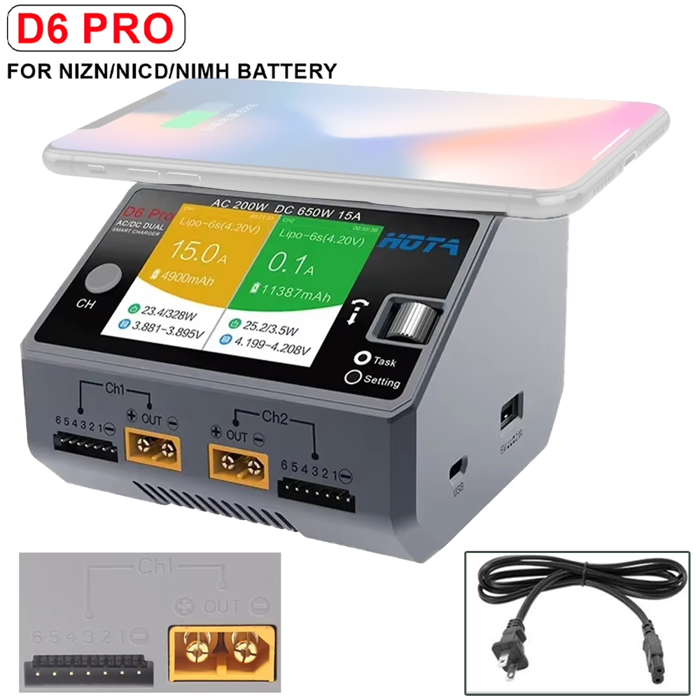 Drone Battery Smart - NUOVO HOTA D6 Pro Grigio AC