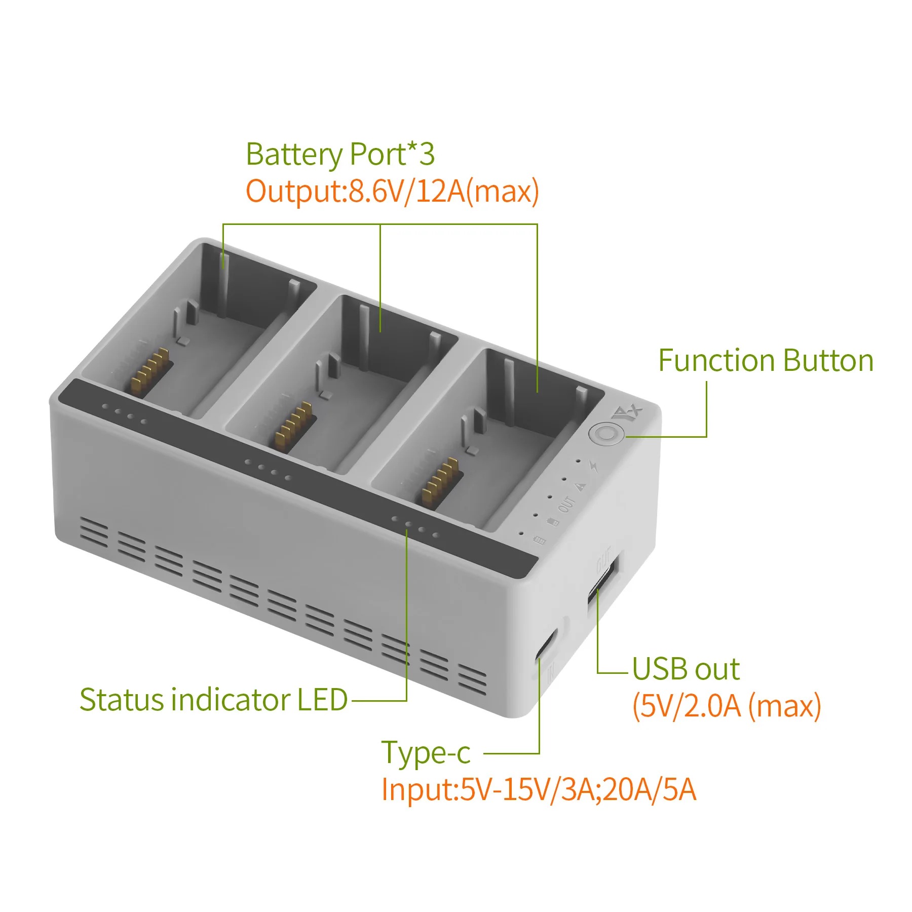 Caricabatterie Intelligente a  - Drone Battery Smart recensione e prezzo