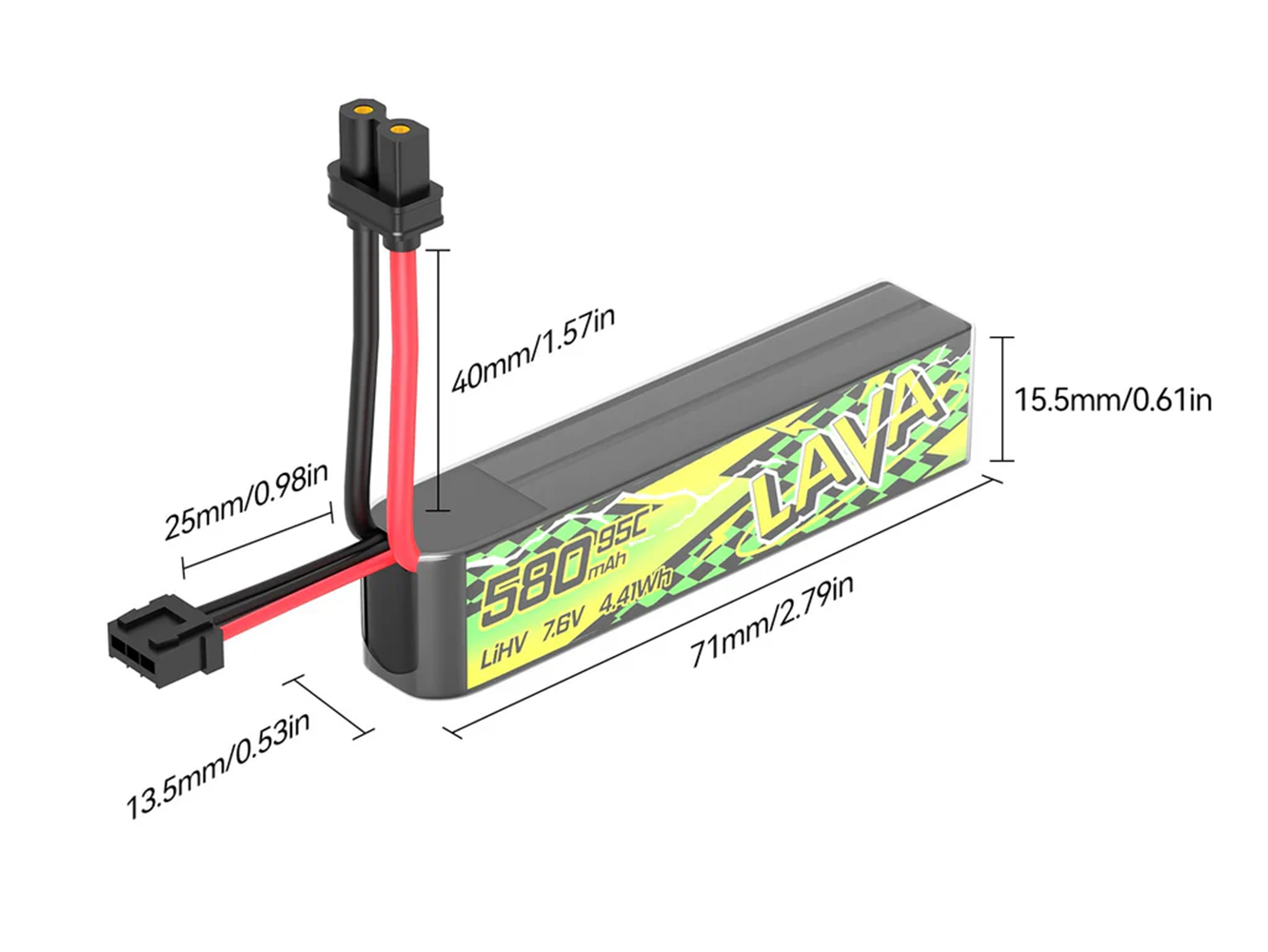 Batteria BETAFPV 95C LAVA II 2 - Drone Battery Li-Ion recensione e prezzo